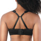 Dalis Full Busted and Curvy Wire Free Bralette  - Black