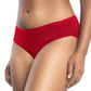 Cozy Hipster Cotton Like fabric Full Coverage - Racing Red