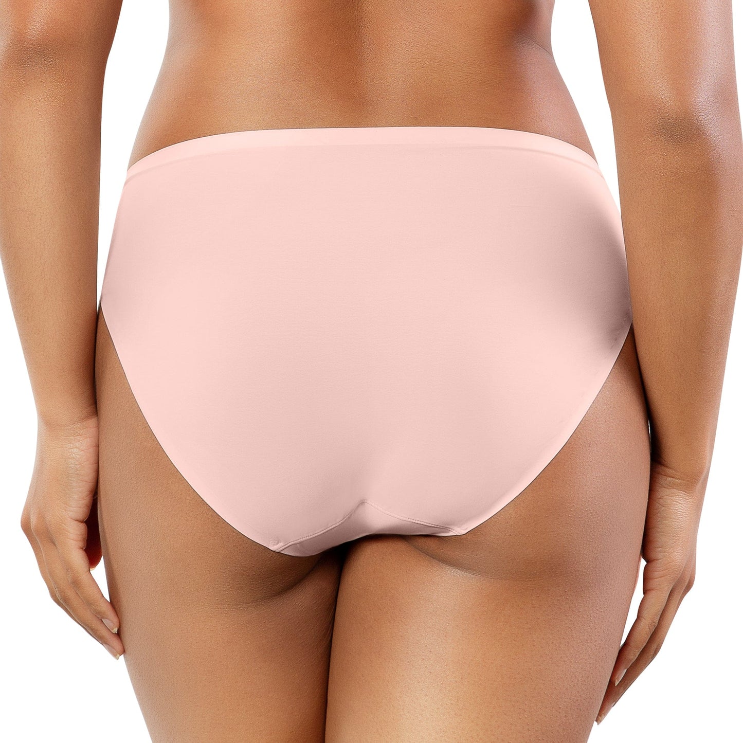 Bonded French Cut Body Smoothing  Panties with No Visible Panty Lines  - Porcelain