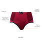 Charlotte Curvy High Waist Brief Vintage  - Rio Red