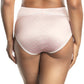 Charlotte Full Figured Curvy High Waist Brief Vintage  - Petal Pink Dot