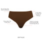 Cozy Hipster Cotton Like fabric Full Coverage  - Deep Nude