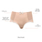Charlotte Full Figured Curvy High Waist Brief Vintage  - T. Nude