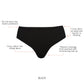 Cozy Hipster Cotton Like fabric Full Coverage  - Black