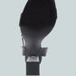 Poloma Clear Block Heel Party Sandals