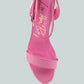 Poloma Clear Block Heel Party Sandals
