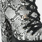 Palmetto Snake Skin Ankle Boots