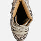 Palmetto Snake Skin Ankle Boots