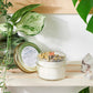 Peace Candle / Serenity Candle / Intention Candle / Ritual Candle / Crystal Candle / Pretty Candle / Organic Soy Wax Candle / Botanicals