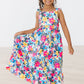 Petal Paradise Ruffle Maxi Dress