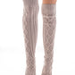 Over The Knee Knit Sweater Socks
