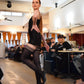 Meaghan: Hounsdtooth Thigh-Highs