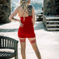 Whitney: Red Back Seam Thigh Highs- Classy With A Little Sassy