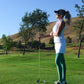 Par 4 - Green Argyle Thigh Highs
