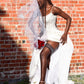 Bridal Chocolate Marissa Thigh Highs