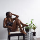 Andie: Chocolate Fishnet Thigh Highs