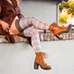 Lori: From Backroads to Boardrooms, Tan/Black Plaid Thigh Highs