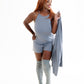 Over The Knee Knit Sweater Socks