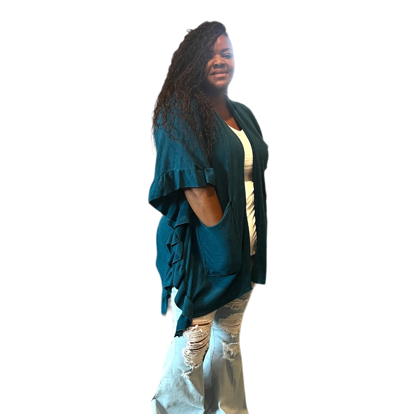 Unique Asymmetrical Hem Sweater