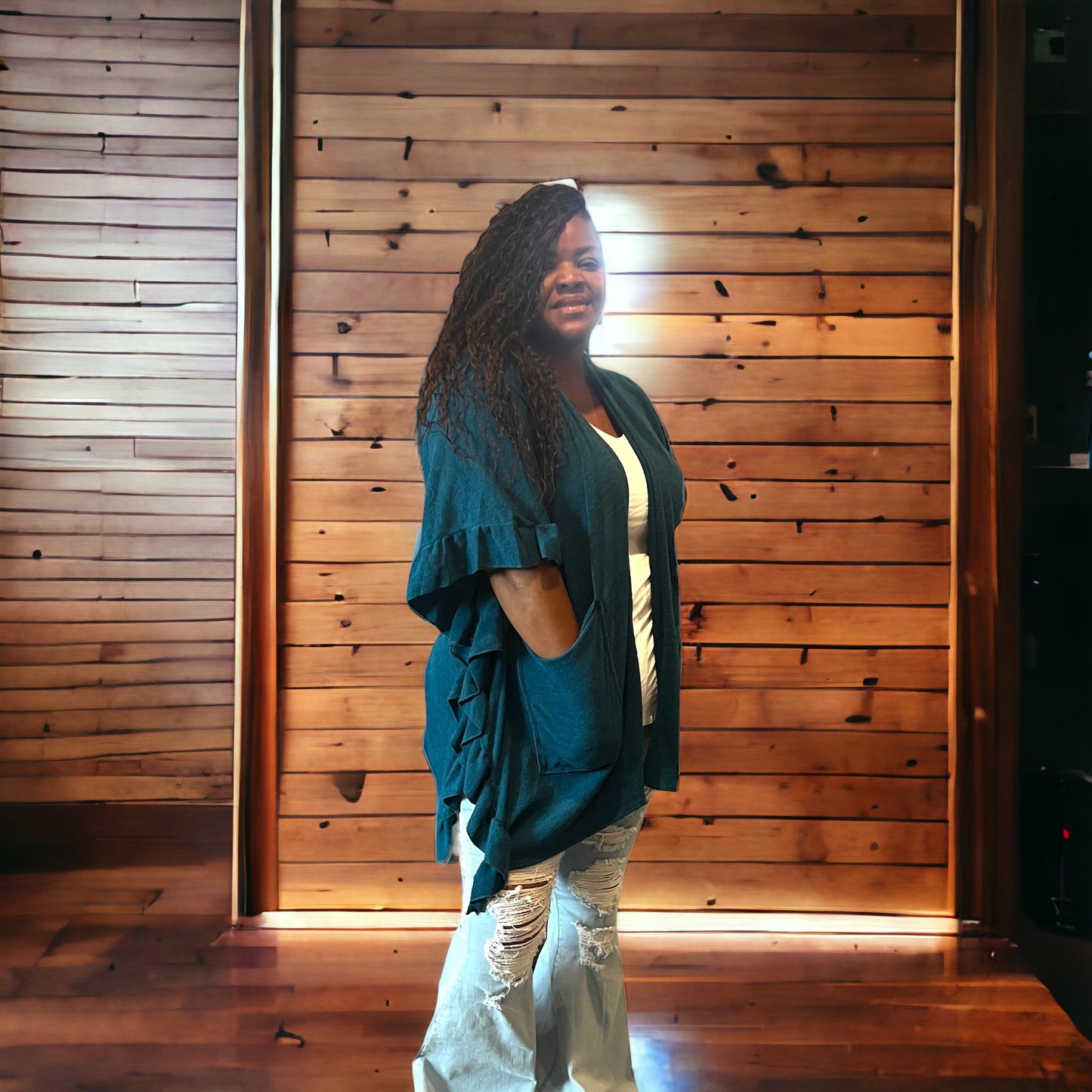 Unique Asymmetrical Hem Sweater