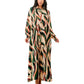 Brushed Long Sleeve Maxi Dress