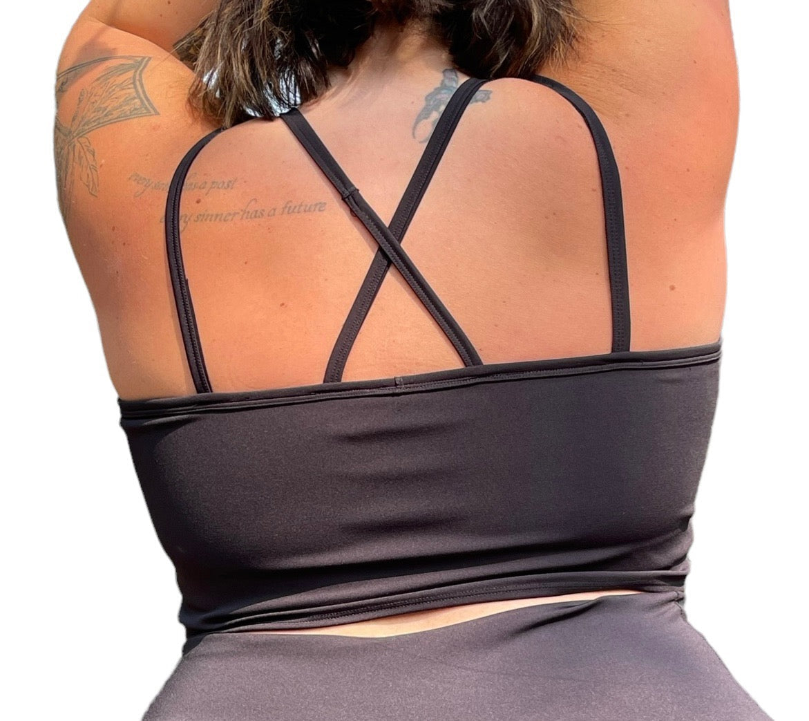 Light Support Bra - Black