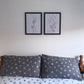 Holding Hands Couple Line Work Wall Decor Print