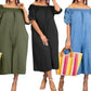 Loose Off Shoulder Casual Wide Leg Jumpsuit