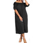 Loose Off Shoulder Casual Wide Leg Jumpsuit