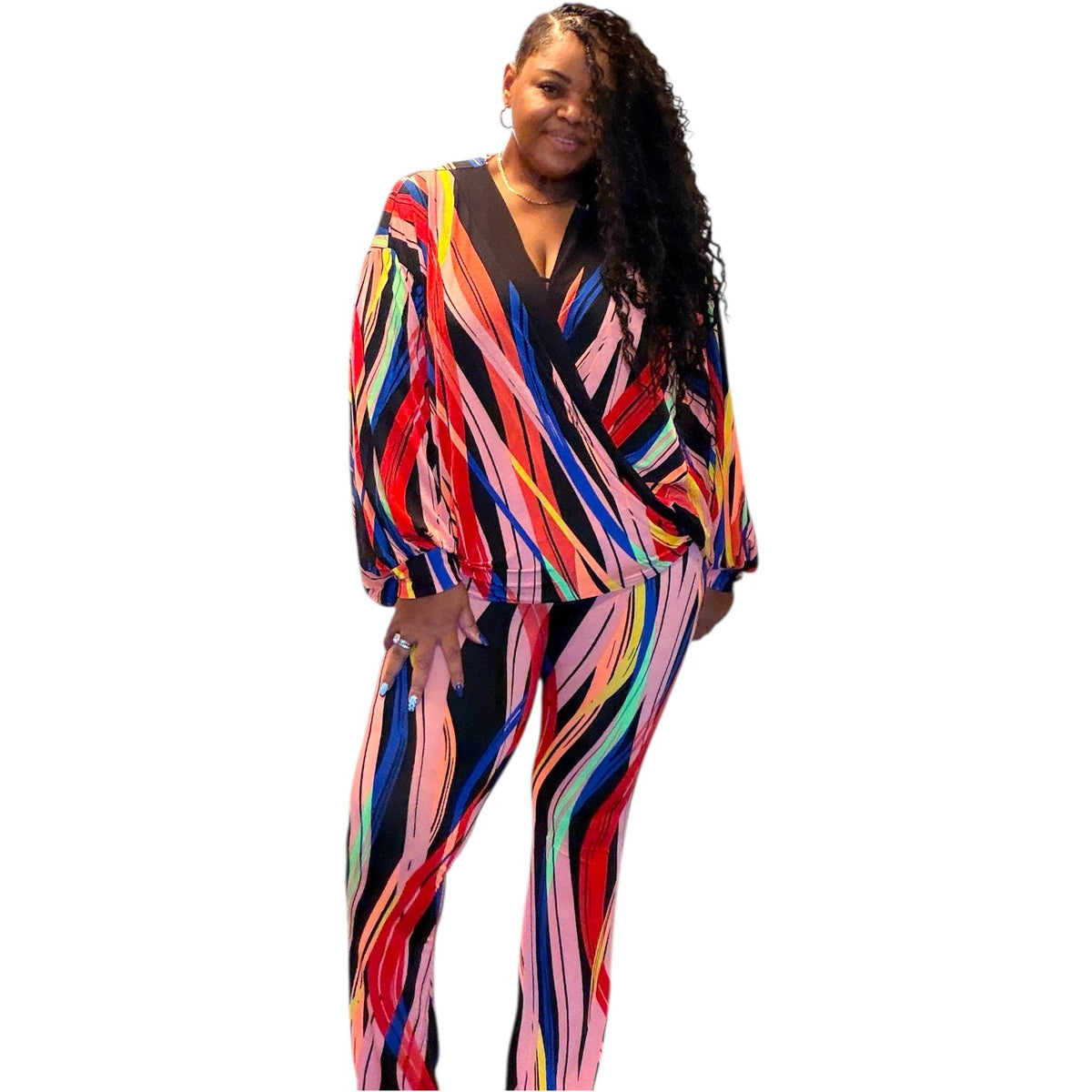 Vibrant 2 Piece Legging Set