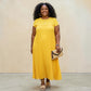 Elegant Pleated Maxi Dress