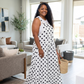 Polka Dot Wide Leg Jumpsuit