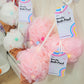 Strawberry Ice cream Bath Pouf