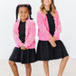 Pink Velvet Sequin Jacket