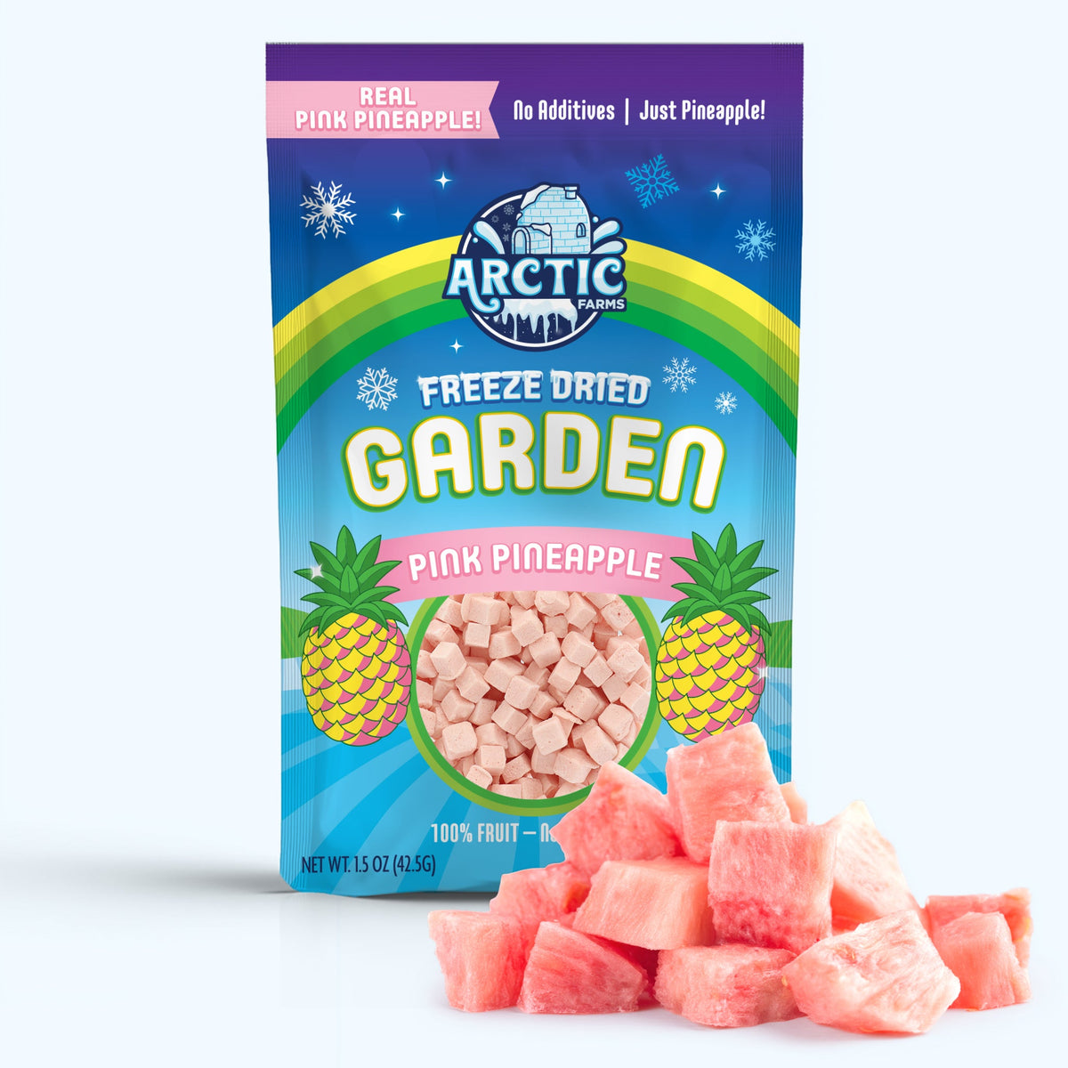 Freeze Dried Pink Pineapple