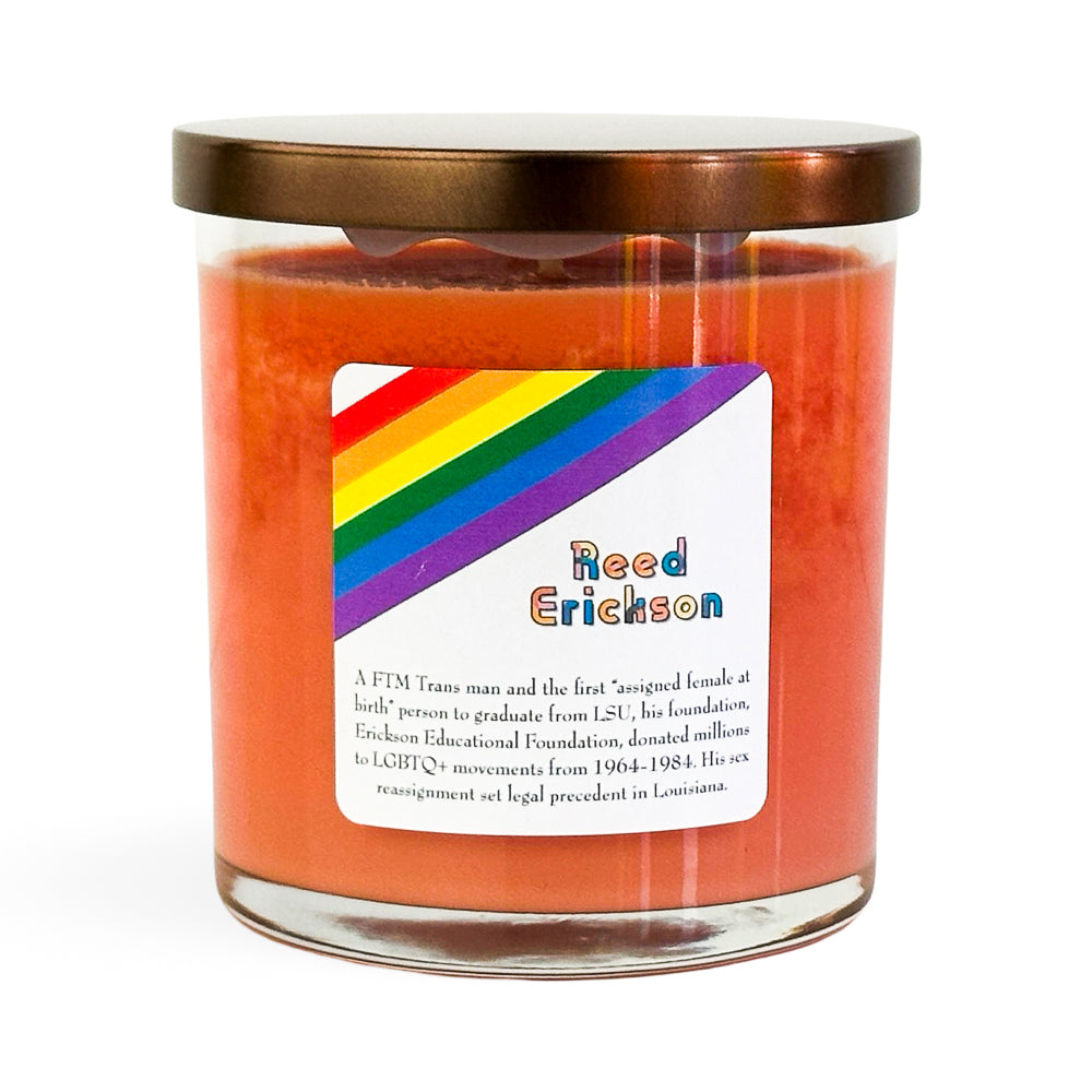 Pride24 Reed Erickson 10oz Soy Candle