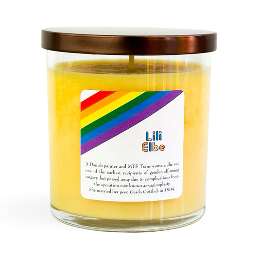 Pride24 Lili Elbe 10oz Soy Candle