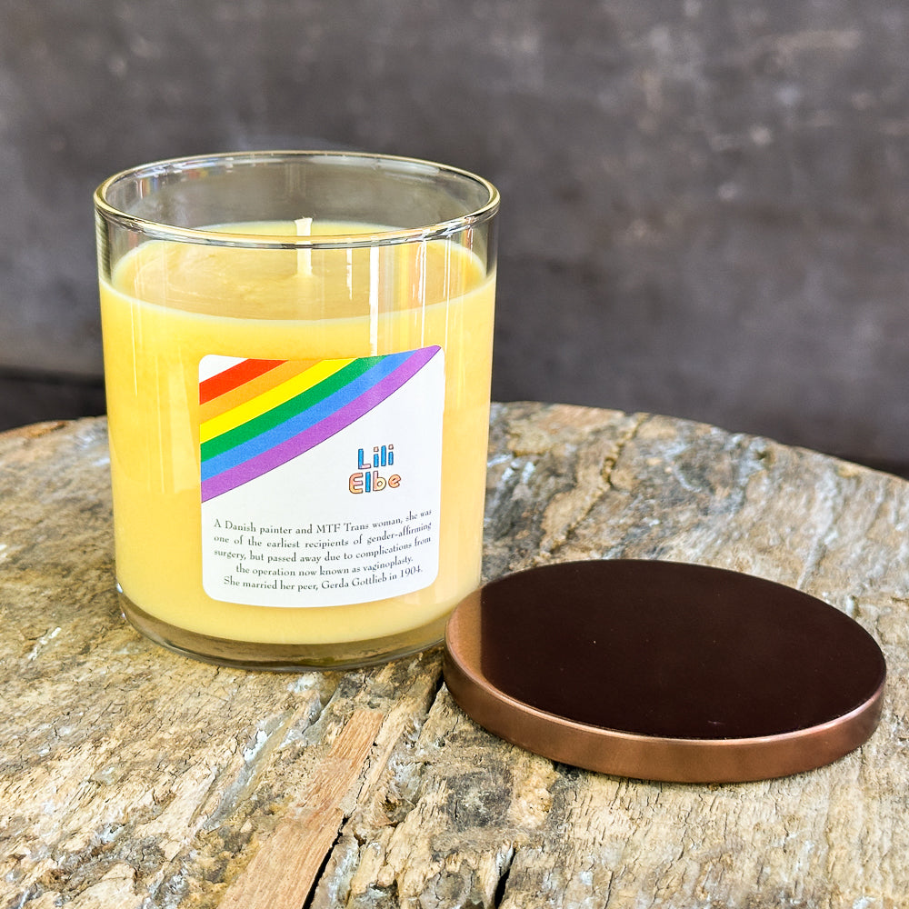 Pride24 Lili Elbe 10oz Soy Candle