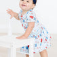 Proudly Patriotic S/S Twirl Bodysuit