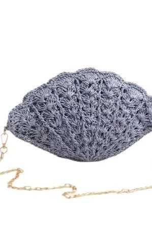 Crochet Shell-Shaped  Bag