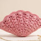Crochet Shell-Shaped  Bag