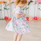 Quilted Dinos S/S Pocket Twirl Dress