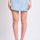 Women's Denim Wrap Skort