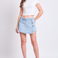 Women's Denim Wrap Skort