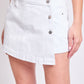 Women's Denim Wrap Skort