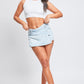 Women's Denim Wrap Skort