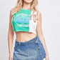 Women's Denim Wrap Skort
