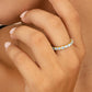 Sterling Silver Dainty Gracie CZ Eternity Ring