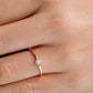 Sterling Silver Blue Opal Solitaire Ring