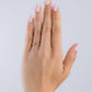 Sterling Silver Green Opal Solitaire Ring